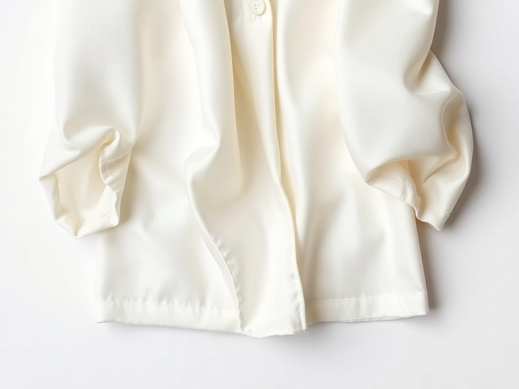 Blusa de Seda Branca