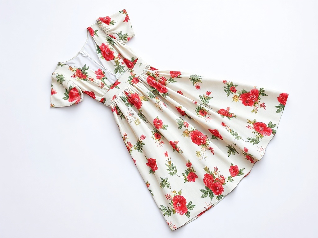 Vestido Midi Estampado