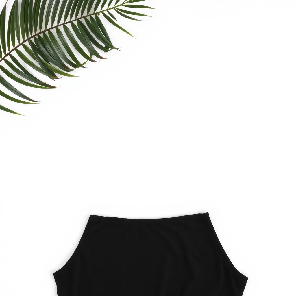 Top Cropped Preto